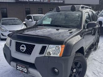 used 2010 nissan xterra off road