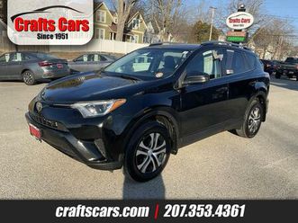 used 2017 toyota rav4 le