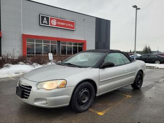used 2004 chrysler sebring limited