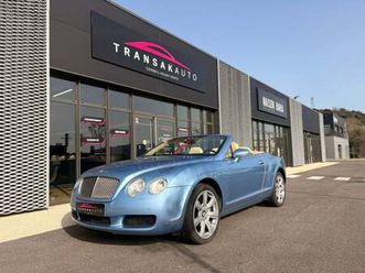 bentley continental gtc w12