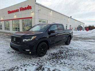 used 2023 honda ridgeline black edition