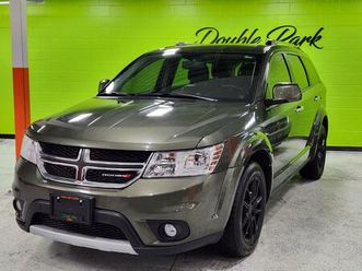 used 2018 dodge journey gt awd sunroof leather 7pass navi no accidents