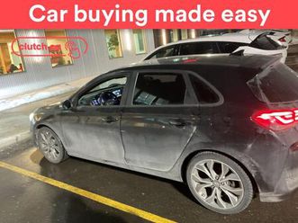 used 2020 hyundai elantra gt n line dct w/ apple carplay, heated front seats, rearview cam