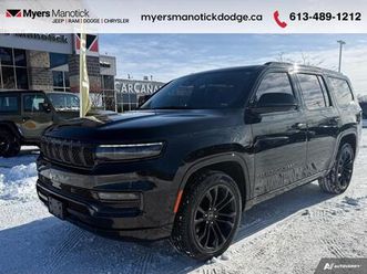 used 2023 jeep grand wagoneer series ii obsidian - trade-in