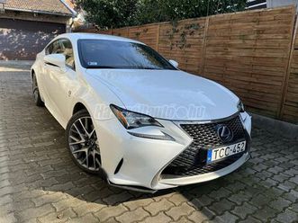 lexus rc 300h f sport navi cvt nagy navis.magánszemélytől.téli-nyári gumi.fehér
