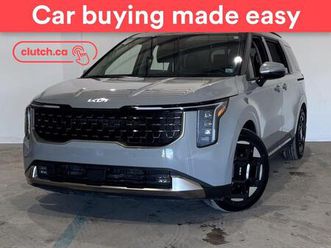 used 2025 kia carnival ex+ w/ apple carplay, bluetooth music, cruise control