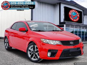 used 2013 kia forte koup sx *leather-sunroof*