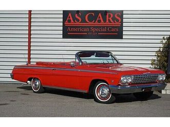 chevrolet impala cabriolet supersport -62 helrenoverad servo