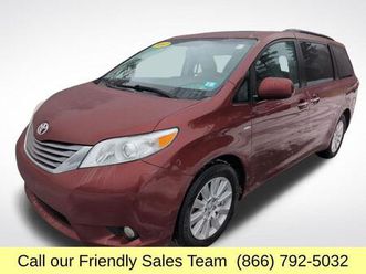 used 2017 toyota sienna xle
