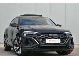 ② audi q8 e-tron e-tron sportback quattro s line i np €113.0 — audi — 2ememain