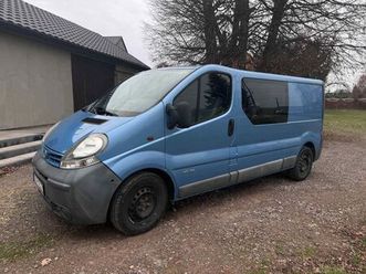 nissan primastar l2 long 2.5 dci 140 km 5 osóbhak trafic vivaro ostrowiec świętokrzyski • olx.pl