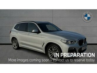 bmw x3 xdrive20d m sport 2.0 5dr