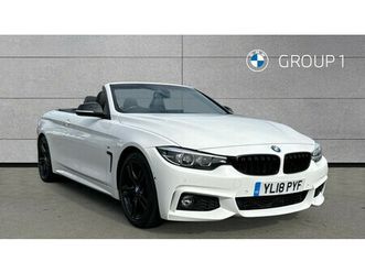 bmw 4 series 420d m sport convertible 2.0 2dr