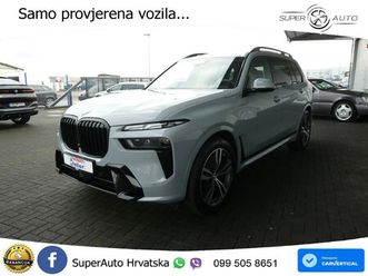 bmw x7 40i xdrive aut. m sport 380 ks, 7-sjed+zračni+led+kam+gr sjed+head+pano