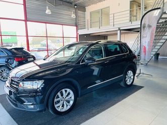 volkswagen tiguan 2,0 190 dsg7 type carat 4motion gps camera apple carplay attelage regulateur adaptatif feux f