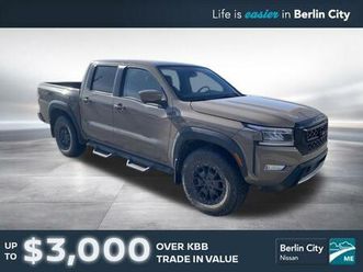 certified 2023 nissan frontier pro-4x