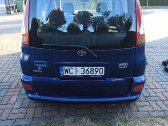 toyota yaris verso 1,3 kat automat ciechanów • olx.pl