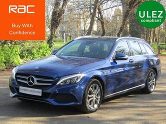 mercedes-benz c class c220 bluetec sport premium auto estate * ulez £35 tax fsh