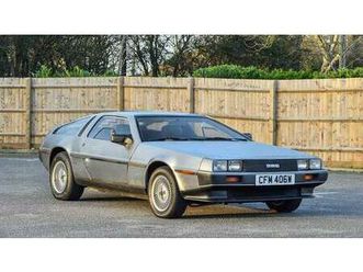 1981 delorean dmc-12 vente aux enchères