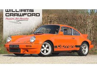 1974 porsche 911 carrera 3.0 rs style coupe a vendre
