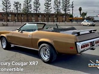 1973 mercury cougar xr7 beautiful classic convertible