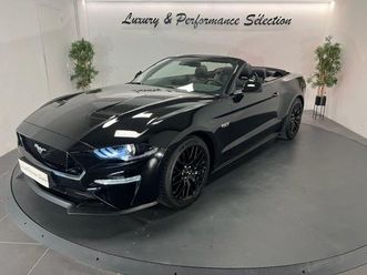 ford mustang cabriolet phase 2 gt 5.0 v8 450ch bva10 - 1°main - 19000km - pas de malus