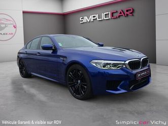 bmw m5 f90 600 ch bva8 caméra 360° toit ouvrant garantie 12 mois sièges chauffants