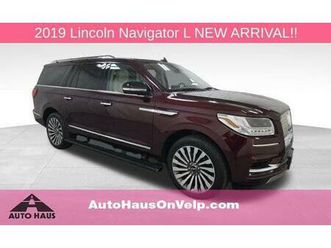 used 2019 lincoln navigator l reserve