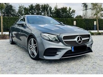 mercedes-benz e 220 coupe amg line um dono nacional dezembro/17