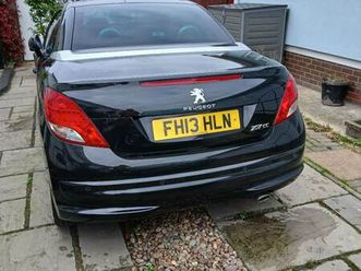 peugeot, 207, convertible, 2013, manual, 1560 (cc), 2 doors