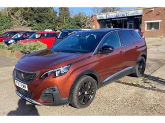 2017 peugeot 3008 1.6 bluehdi 120 gt line 5dr eat6 hatchback diesel manual