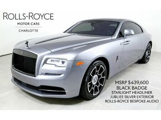 used 2020 rolls-royce wraith charlotte nc 28217