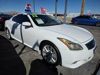 2012 infiniti g g37 journey coupe 2d