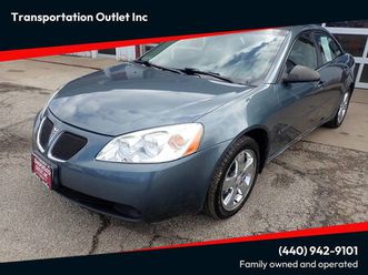 used 2006 pontiac g6 gt w/ premium value package 2 eastlake oh 44095