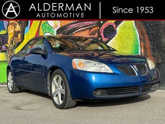 used 2006 pontiac g6 gtp w/ premium value package fishers in 46038