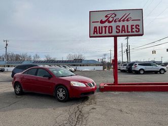 used 2006 pontiac g6 sedan w/ drivers package elkhart in 46514