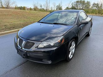 used 2007 pontiac g6 gt w/ premium package flowery branch ga 30542