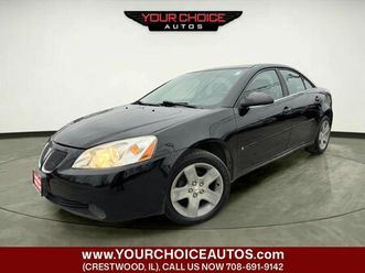 used 2007 pontiac g6 sedan w/ preferred package midlothian il 60445