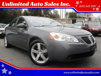 used 2008 pontiac g6 gt w/ premium package mount sinai ny 11766
