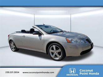 used 2008 pontiac g6 gt w/ sport package estero fl 33928
