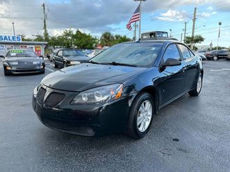 used 2008 pontiac g6 sedan pompano beach fl 33064