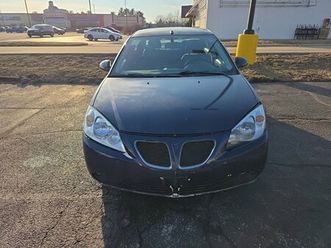used 2009 pontiac g6 sedan w/ sport package 2 savoy il 61874