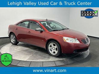 used 2009 pontiac g6 sedan w/ sun and sound package emmaus pa 18049