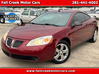 used 2009 pontiac g6 gt humble tx 77396