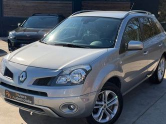 renault koleos 2.0 dci 150cv 4x4 white éditions 4wd sono bose-attelage-siège électrique-gps 1ère main garantie