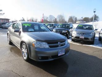 2012 dodge avenger sxt