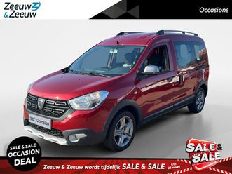dacia dokker 1.3 tce ambiance *navi+camera*airco*cruise control*tel bluetooth*mooie auto!