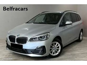 bmw série 2 gran tourer 216d 116ch 5 pl. auto. cuir/regvit/gps/parksensor/ja/gar12mois
