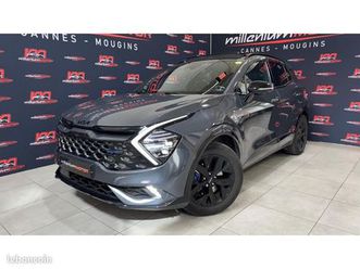 kia sportage hybride hev 1.6 t-gdi -180 + electric 60 ch - bva - 4x2 gt-line premium garantie 6 mois