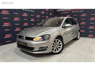 volkswagen golf 7 1.4 16v tsi act bluemotion - 140ch - bv dsg 7 carat - garantie 6 mois